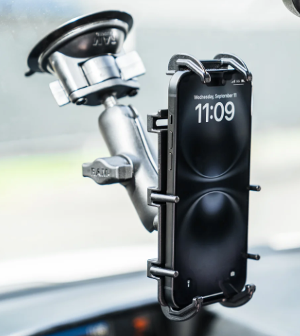 RAM QUICK-GRIP XL PHONE HOLDER WITH SUCTION BASE