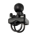 RAM 1.5" BALL WITH DOUBLE U-BOLT 1-1.25" DIAMETER