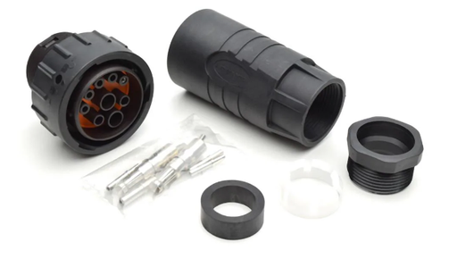 [AHDP06-24-91S-BS1-K16M] KIT-ISOBUS PLUG INLINE W/CONTACTS