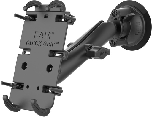 RAM QUICK-GRIP XL PHONE HOLDER WITH SUCTION BASE