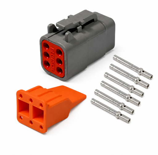 DTM 6 CIRCUIT PLUG CONNECTOR KIT