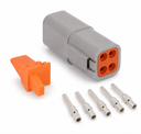 DTM Receptacle Connector Kit – 4-Circuit
