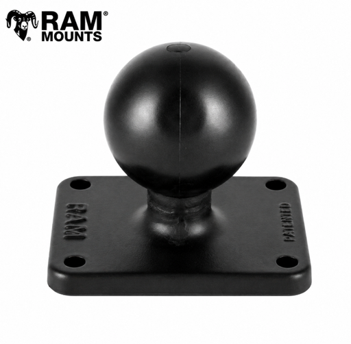 RAM BALL BASE WITH 1.5" x 2" 4 HOLE PATTERN C SIZE
